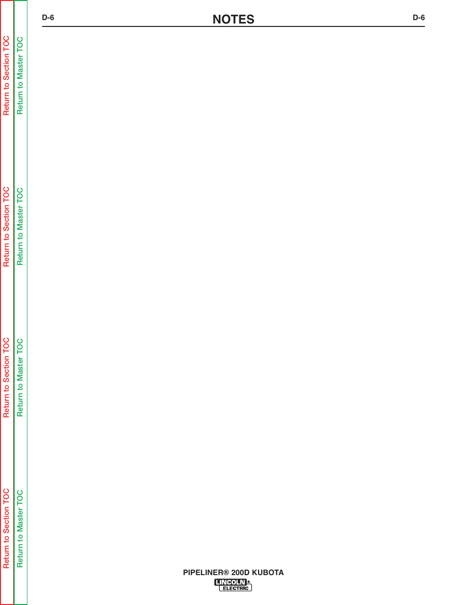 Lincoln Electric PIPELINER 200 User Manual | Page 24 / 145