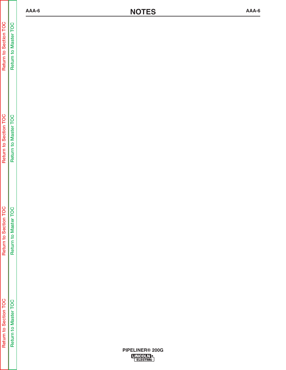 Lincoln Electric PIPELINER 200 User Manual | Page 50 / 145