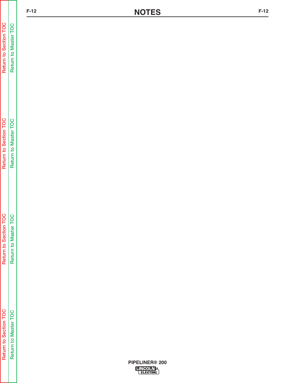 Lincoln Electric PIPELINER 200 User Manual | Page 82 / 145