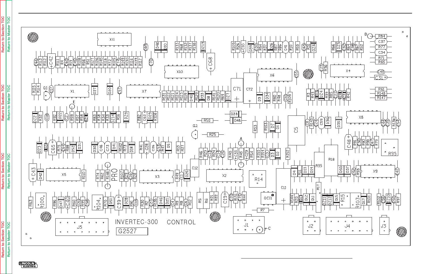 Electrical diagrams | Lincoln Electric INVERTEC V300-PRO SVM105-B User Manual | Page 112 / 117