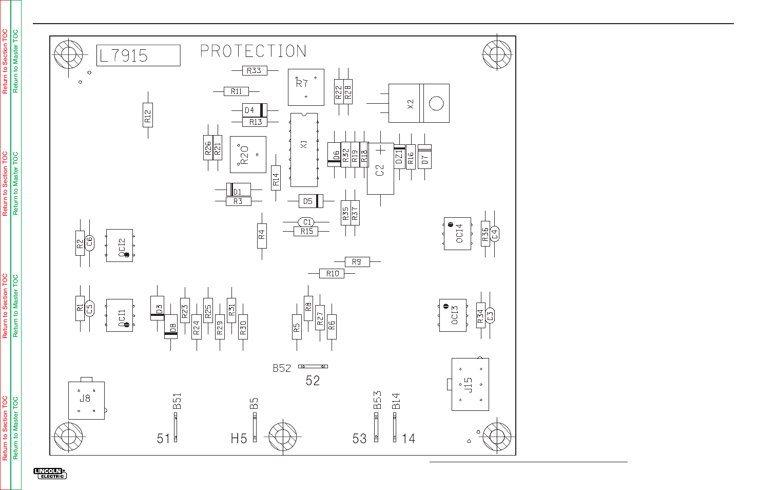 Electrical diagrams, G-23, Item identification | Lincoln Electric INVERTEC V300-PRO SVM105-B User Manual | Page 115 / 117