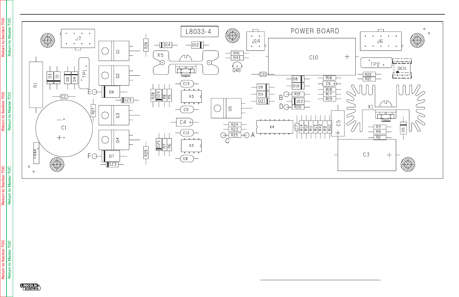 Electrical diagrams, G-25, Item identification | Lincoln Electric INVERTEC V300-PRO SVM105-B User Manual | Page 117 / 117