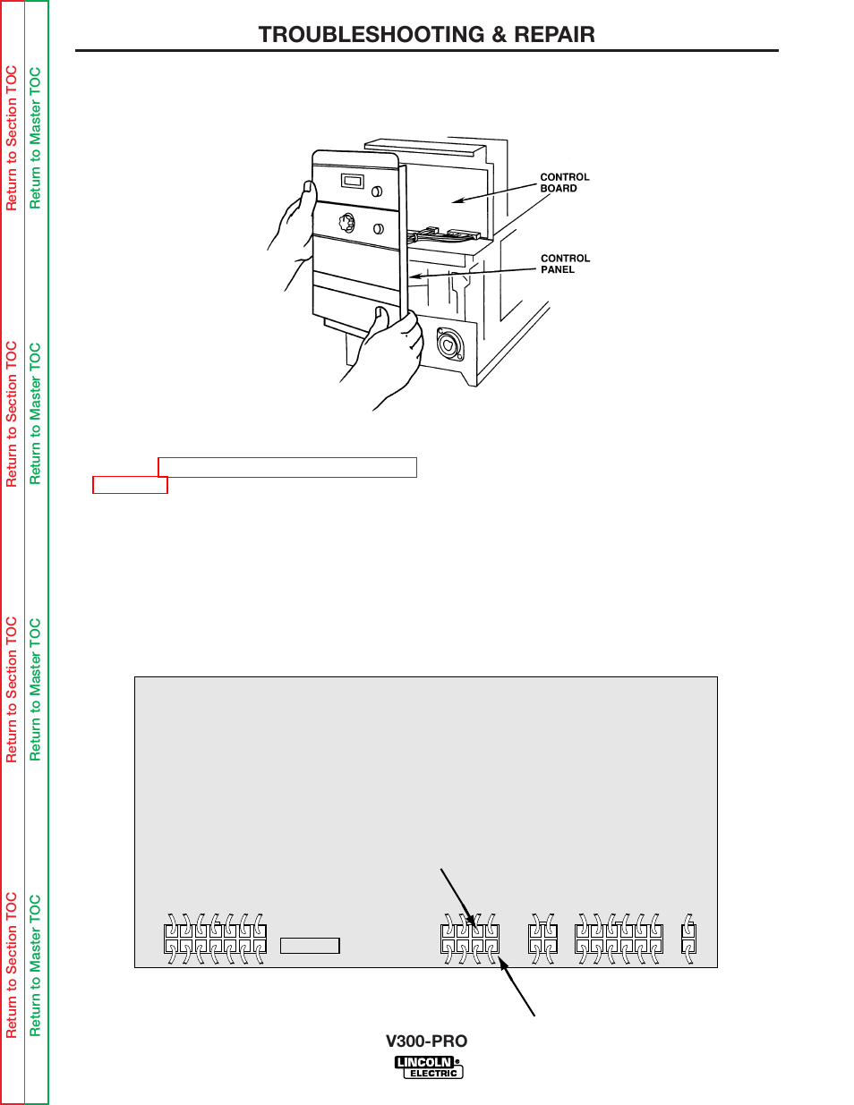 Troubleshooting & repair | Lincoln Electric INVERTEC V300-PRO SVM105-B User Manual | Page 66 / 117