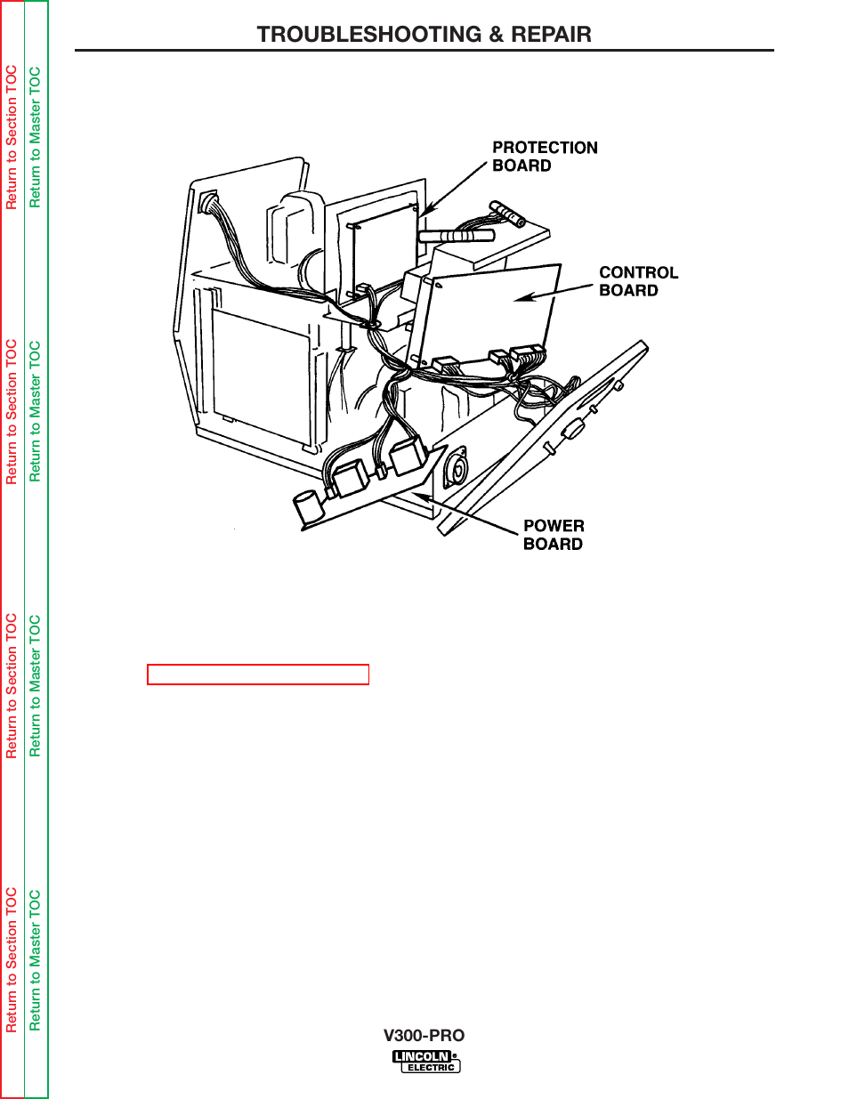 Troubleshooting & repair | Lincoln Electric INVERTEC V300-PRO SVM105-B User Manual | Page 69 / 117