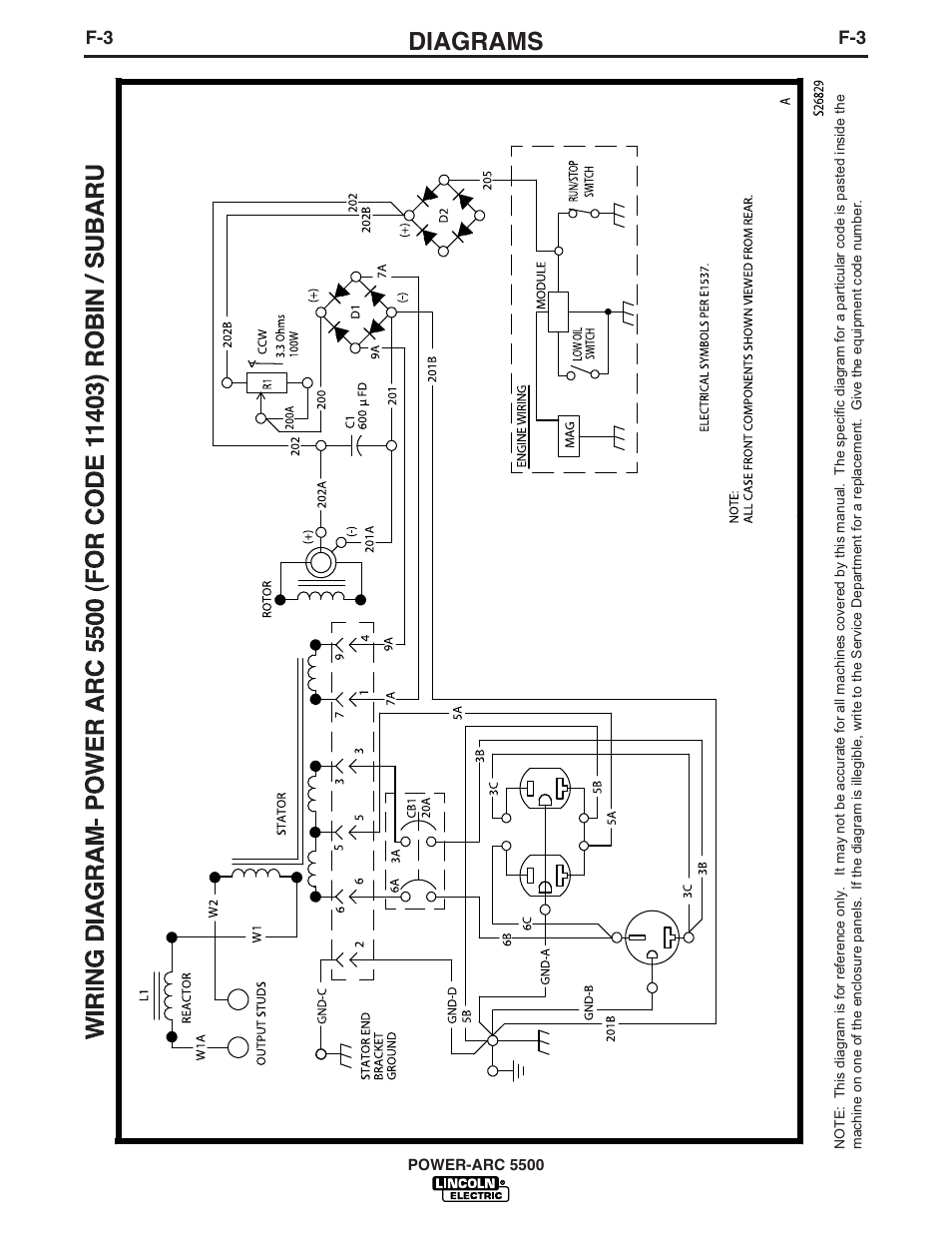 Diagrams | Lincoln Electric POWER-ARC IM871-A User Manual | Page 44 / 50