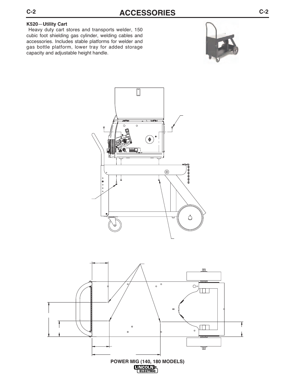 Accessories | Lincoln Electric POWER MIG 180 User Manual | Page 27 / 42