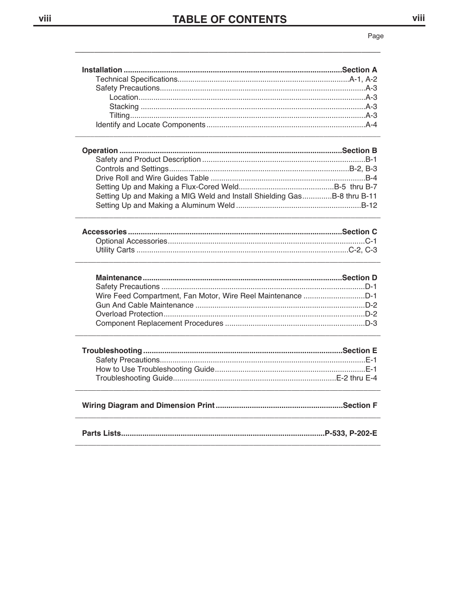 Lincoln Electric POWER MIG 180 User Manual | Page 9 / 42