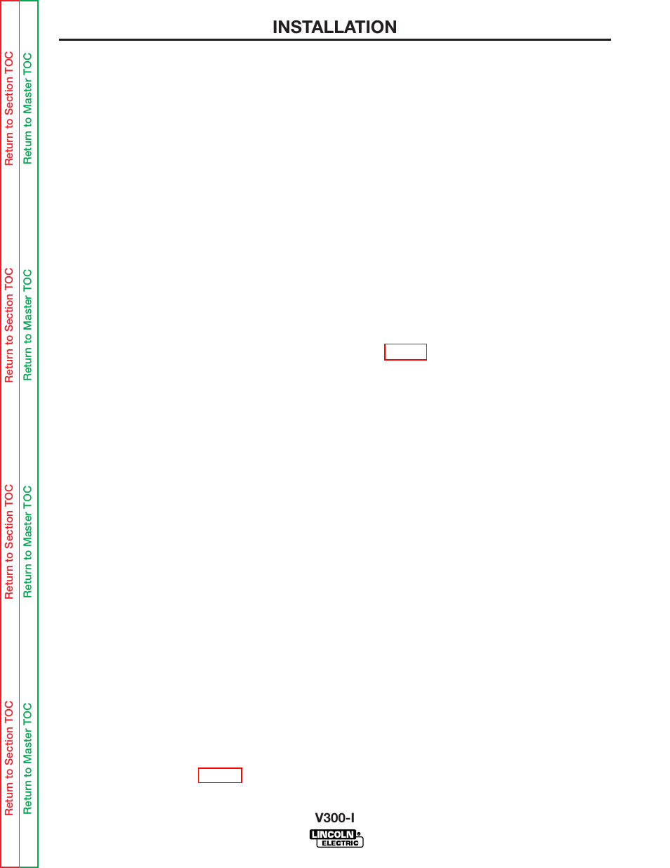 Installation | Lincoln Electric INVERTEC SVM101-B User Manual | Page 11 / 117