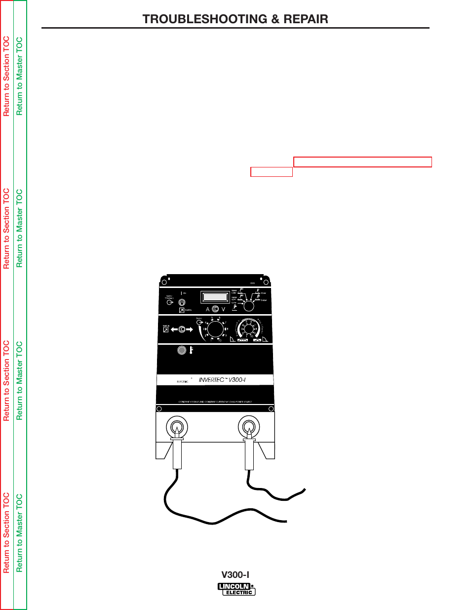 Troubleshooting & repair, Output diode test (cont.) | Lincoln Electric INVERTEC SVM101-B User Manual | Page 62 / 117