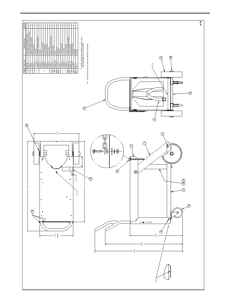 Dimension print, G2300 | Lincoln Electric K520 UTILITY IM468-A User Manual | Page 13 / 16