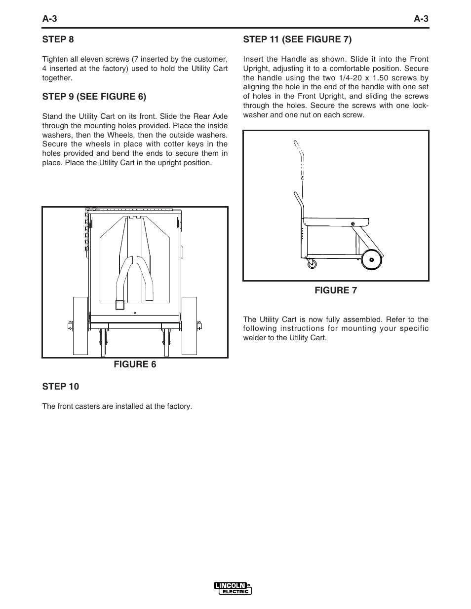 Lincoln Electric K520 UTILITY IM468-A User Manual | Page 9 / 16
