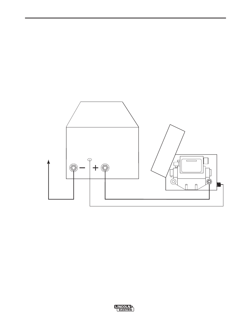 Power wave wire feeder control cable k1543 to work | Lincoln Electric POWER WAVE 405M IM917-A User Manual | Page 38 / 44