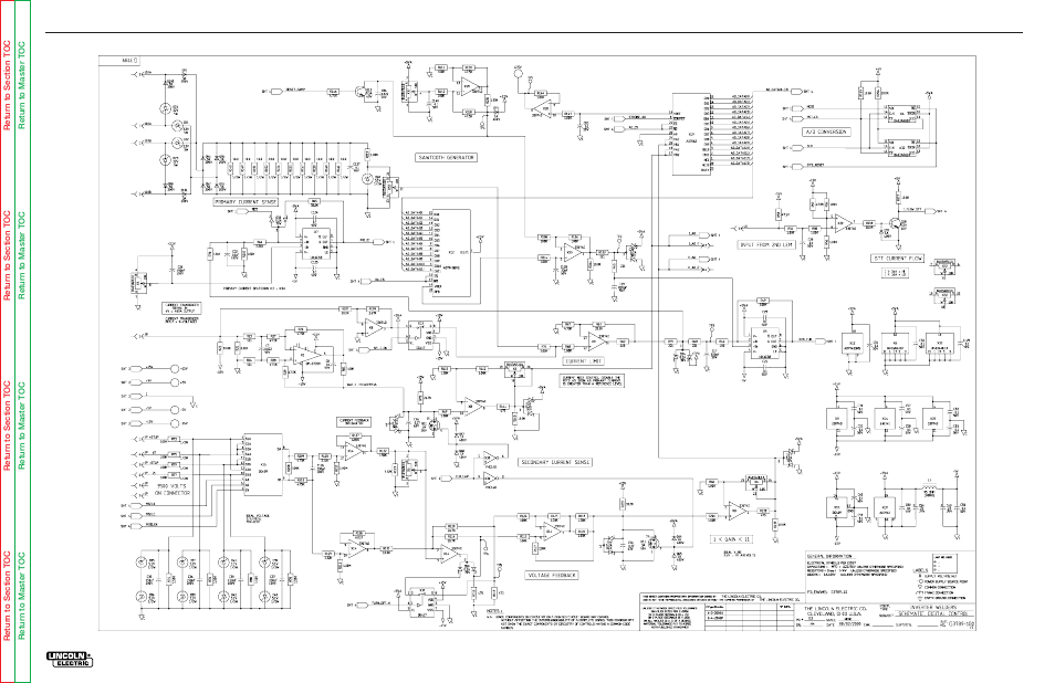 Electrical diagrams | Lincoln Electric INVERTEC SVM158-A User Manual | Page 152 / 167