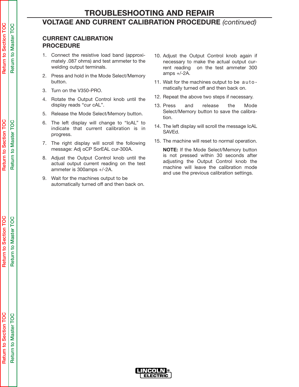Troubleshooting and repair | Lincoln Electric INVERTEC SVM158-A User Manual | Page 99 / 167