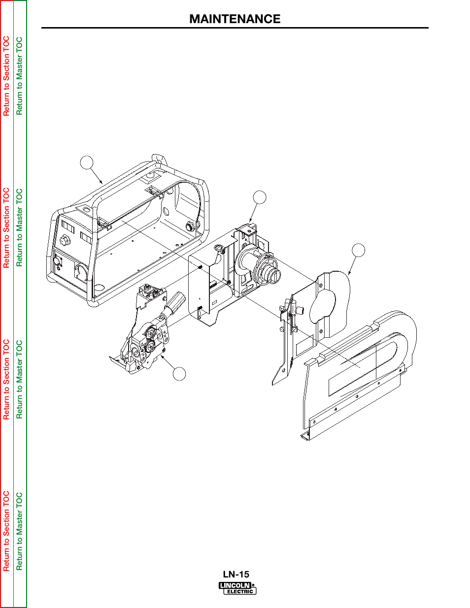 Maintenance | Lincoln Electric LN-15 WIRE FEEDER SVM166-A User Manual | Page 31 / 93