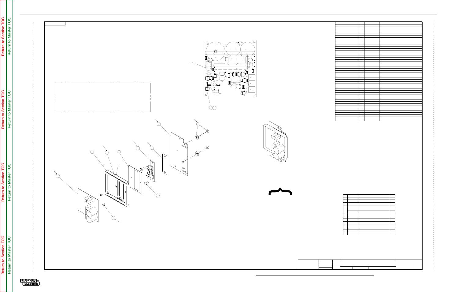 Electrical diagrams, Ln-15, Manufactured as | Identification code, Ln-15 boost bd heatsink asbly | Lincoln Electric LN-15 WIRE FEEDER SVM166-A User Manual | Page 87 / 93