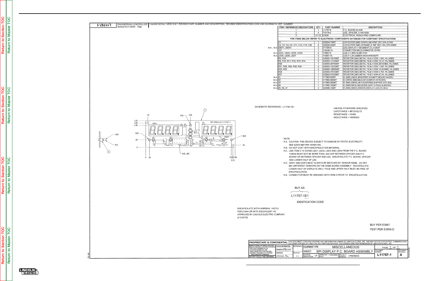 Electrical diagrams | Lincoln Electric LN-15 WIRE FEEDER SVM166-A User Manual | Page 92 / 93