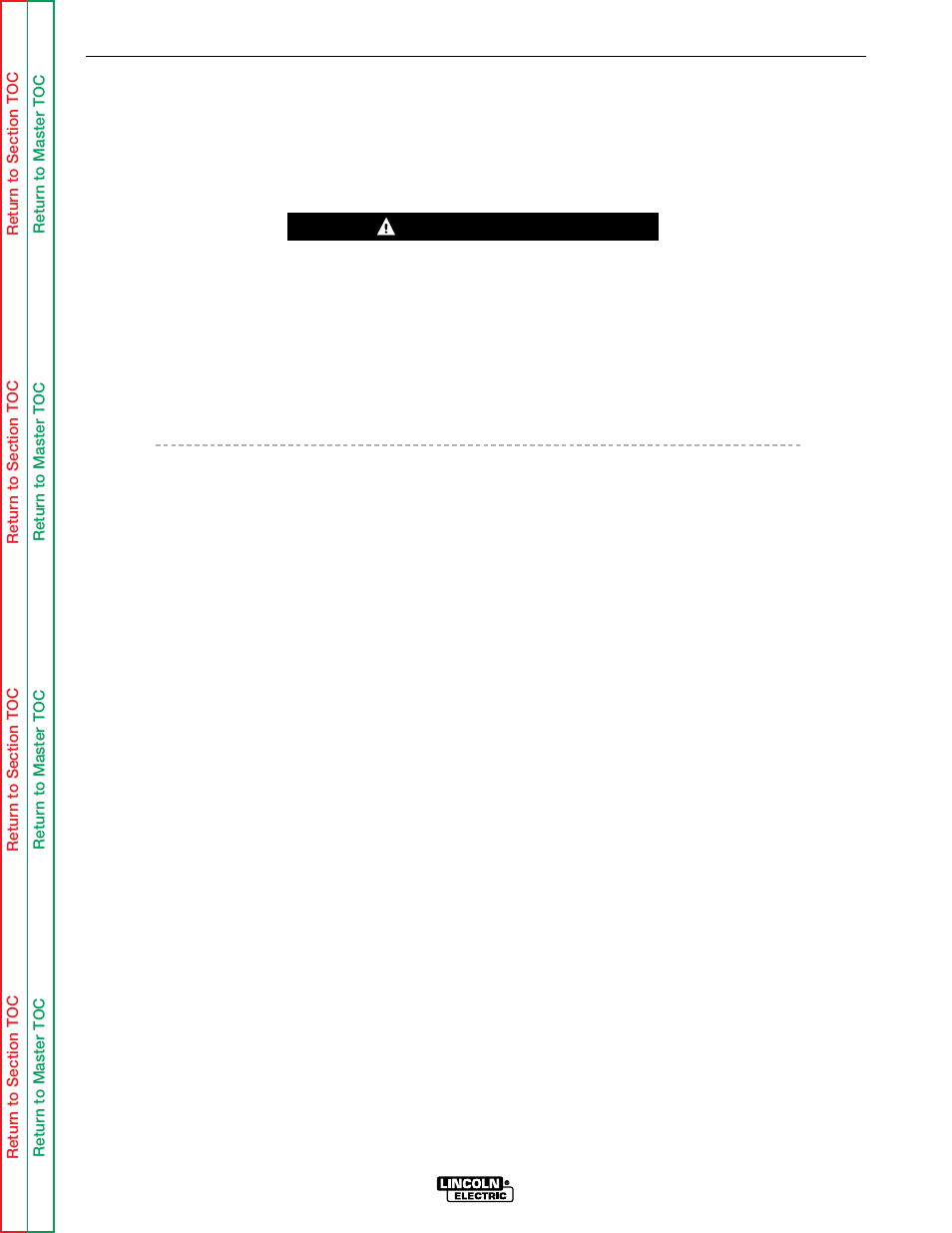Troubleshooting & repair, Warning reed switch (cr2) removal and replacement | Lincoln Electric LN-9 SVM127-A User Manual | Page 111 / 135