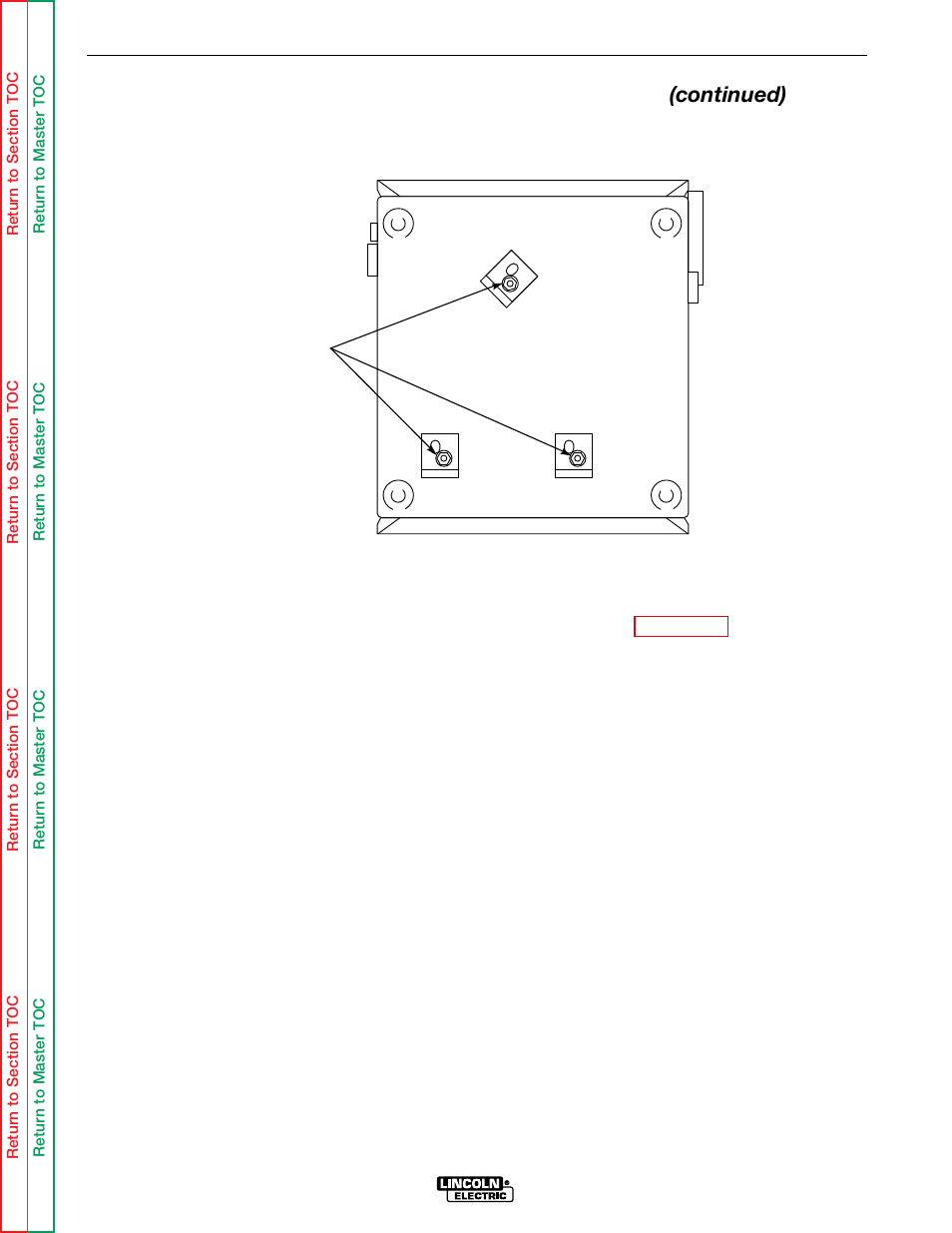 Troubleshooting & repair, Drive motor removal and replacement (continued) | Lincoln Electric LN-9 SVM127-A User Manual | Page 124 / 135