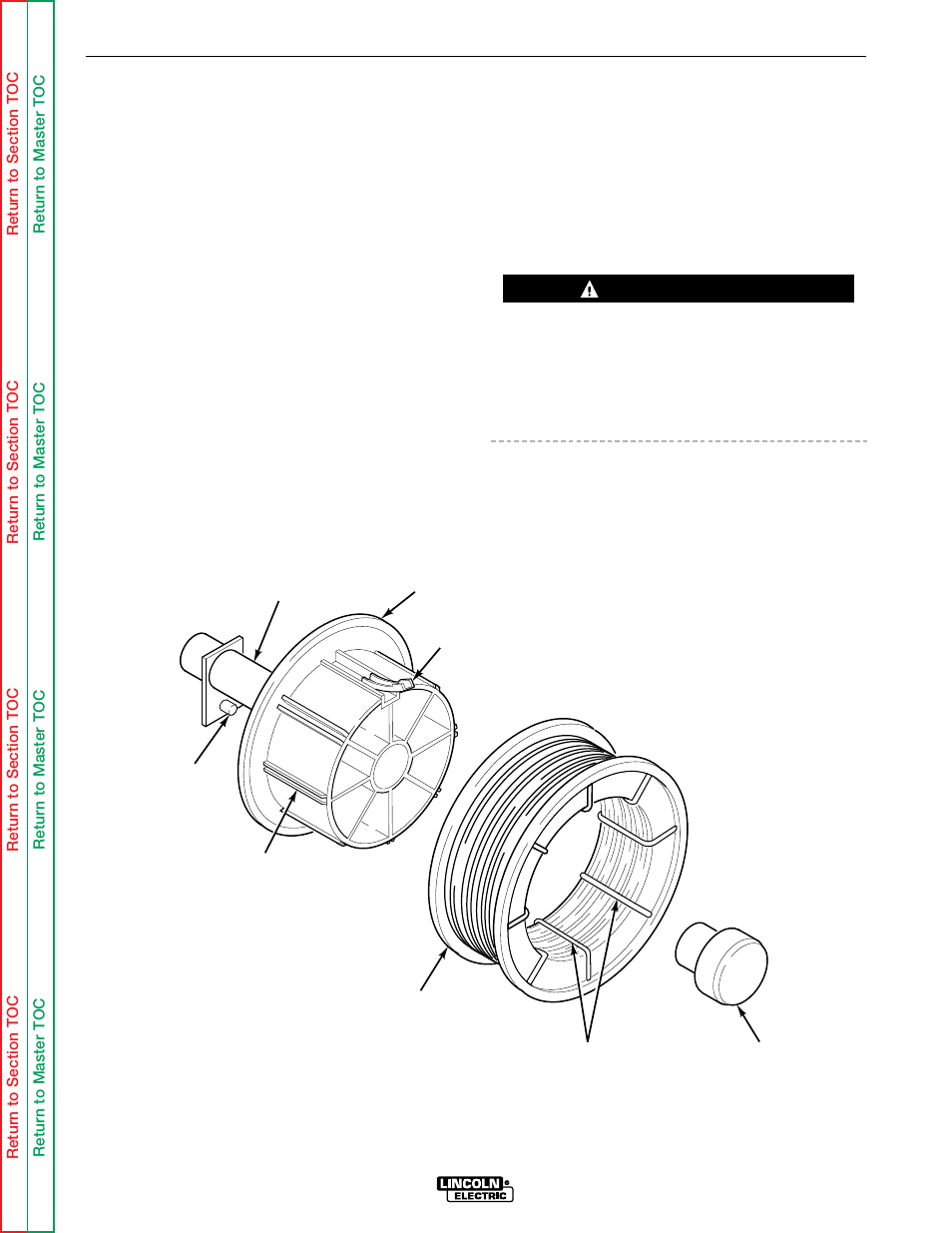 Operation, Wire loading, Warning | Lincoln Electric LN-9 SVM127-A User Manual | Page 34 / 135