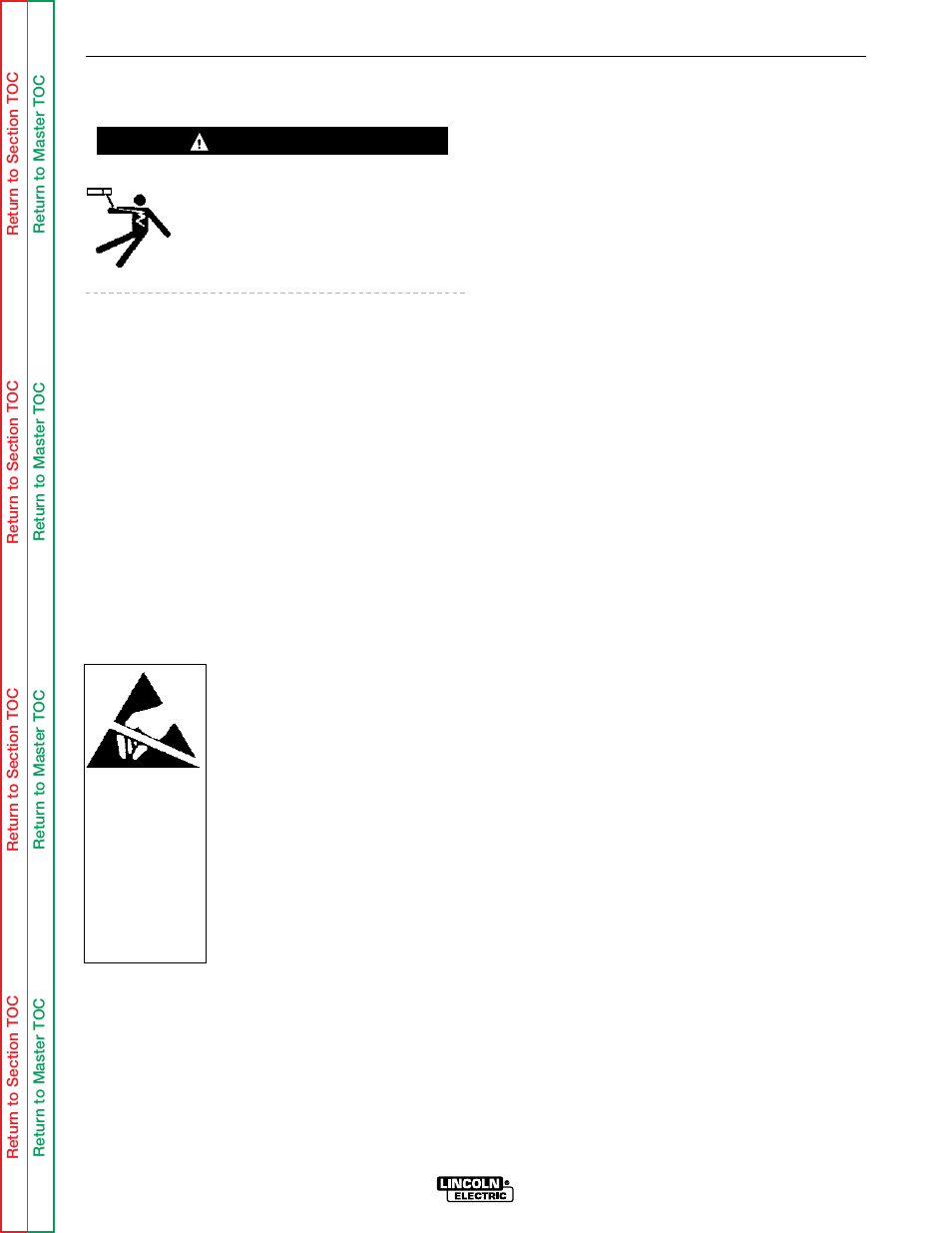 Troubleshooting & repair, Warning | Lincoln Electric LN-9 SVM127-A User Manual | Page 61 / 135
