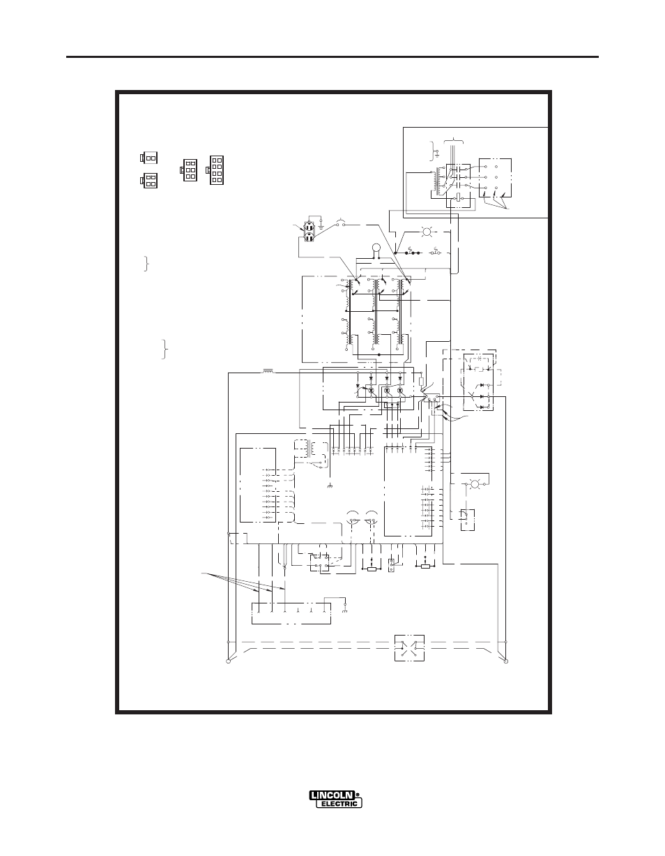 Wiring diagrams | Lincoln Electric IDEALARC R3R-300 User Manual | Page 25 / 32