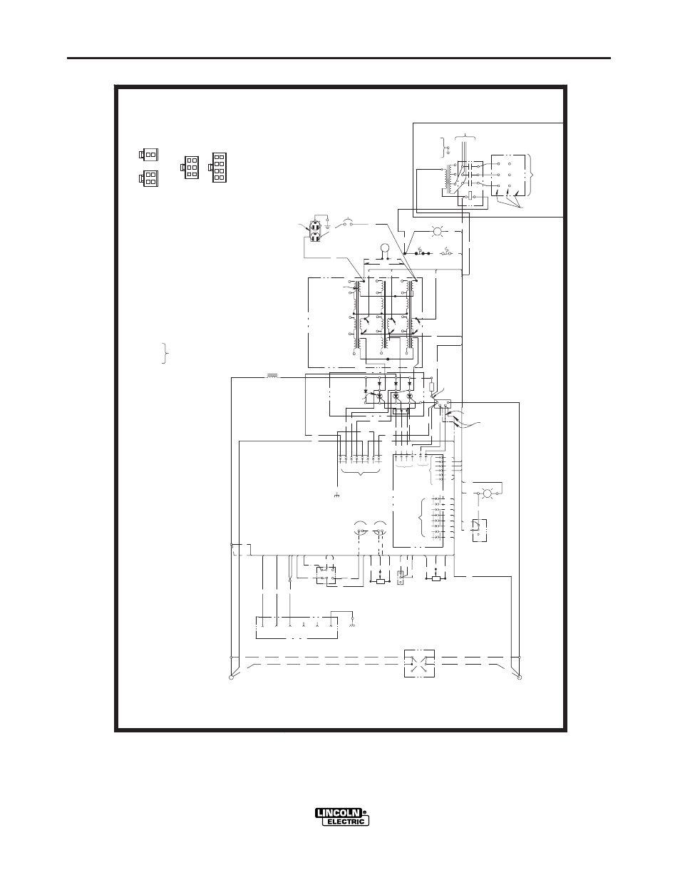 Wiring diagrams | Lincoln Electric IDEALARC R3R-300 User Manual | Page 26 / 32