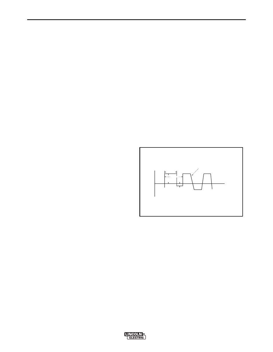 Operation, Ac/dc submerged arc process, B-7 duty cycle | Common welding procedures, Overview of the ac/dc submerged arc process | Lincoln Electric POWER WAVE 11124 User Manual | Page 45 / 74