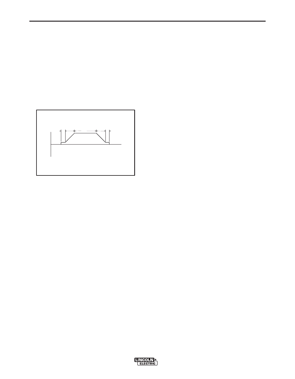 Operation, Weld sequence, B-9 weld sequence | Start options, End options, Re-strike timer | Lincoln Electric POWER WAVE 11124 User Manual | Page 47 / 74