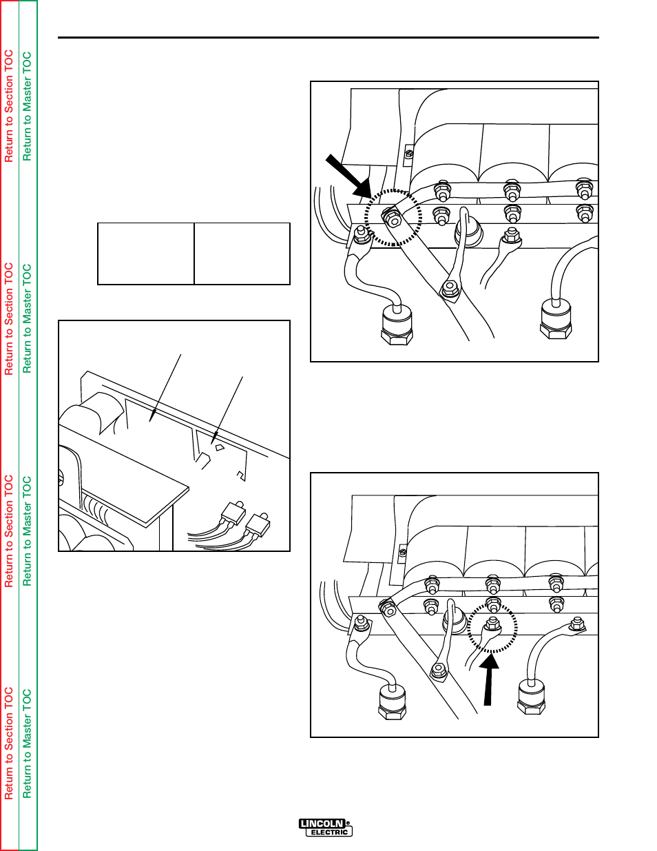 Troubleshooting & repair, Test procedure, Static output rectifier bridge test (continued) | Lincoln Electric IDEALARC CV-300 User Manual | Page 54 / 112