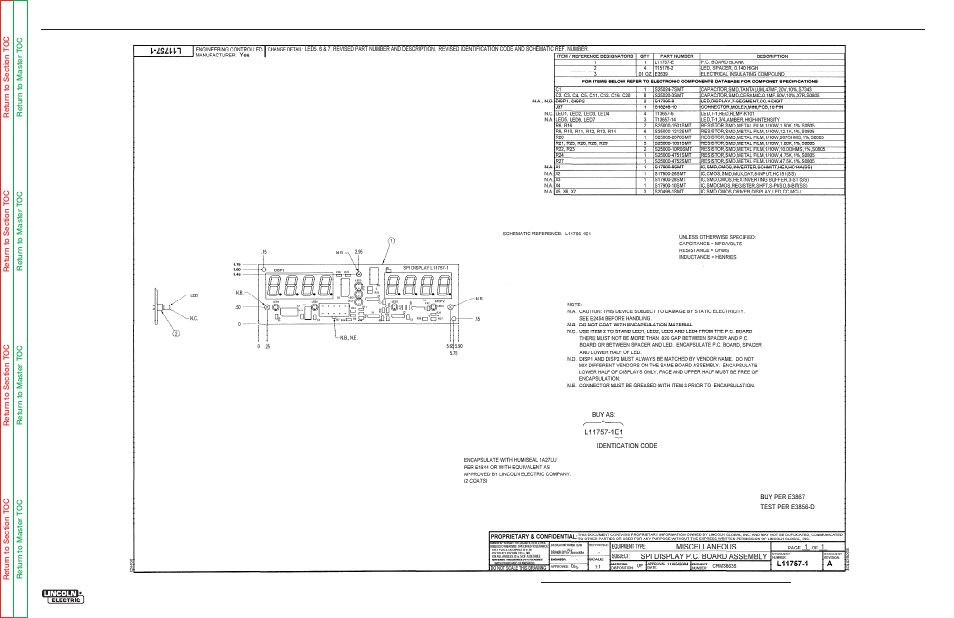 Electrical diagrams | Lincoln Electric POWER FEED SVM185-A User Manual | Page 104 / 108