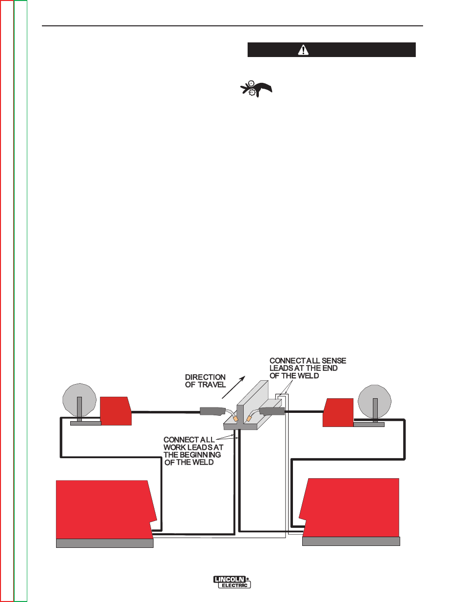 Installation, Warning | Lincoln Electric POWER FEED SVM185-A User Manual | Page 17 / 108