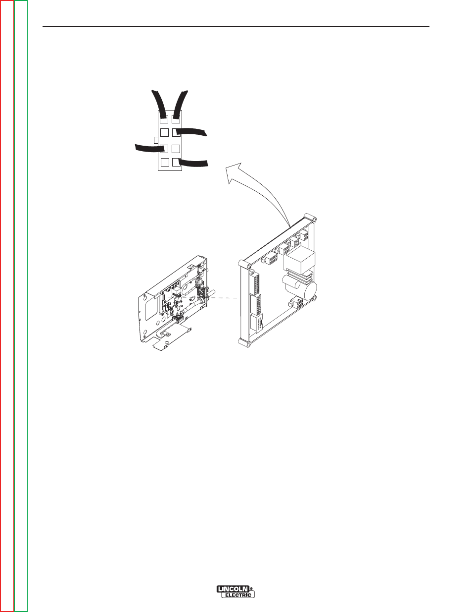 Blue black red j84, Troubleshooting and repair, Tach feedback test (continued) | Lincoln Electric POWER FEED SVM185-A User Manual | Page 90 / 108