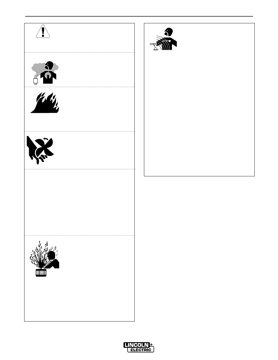 Safety, For engine powered equipment, Electric and magnetic fields may be dangerous | Lincoln Electric INVERTEC POWER WAVE 450  10391 User Manual | Page 4 / 53