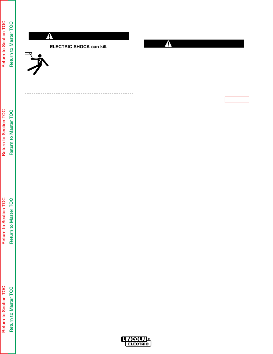 Maintenance, Safety precautions, Routine and periodic maintenance | Warning | Lincoln Electric IDEALARC SVM136-A User Manual | Page 32 / 102