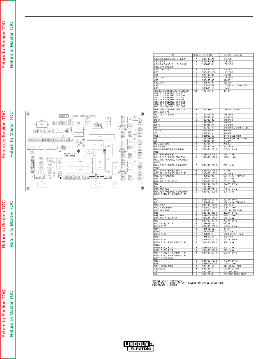 Electrical diagrams | Lincoln Electric IDEALARC SVM136-A User Manual | Page 98 / 102