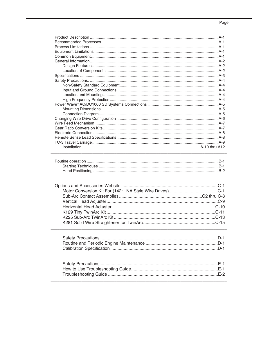 Lincoln Electric MAXSA IM10024 User Manual | Page 7 / 45