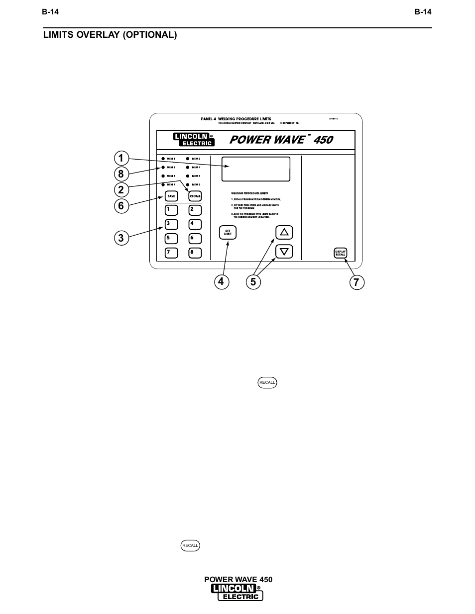 Operation | Lincoln Electric INVERTEC POWER WAVE 450 IM524-D User Manual | Page 26 / 54