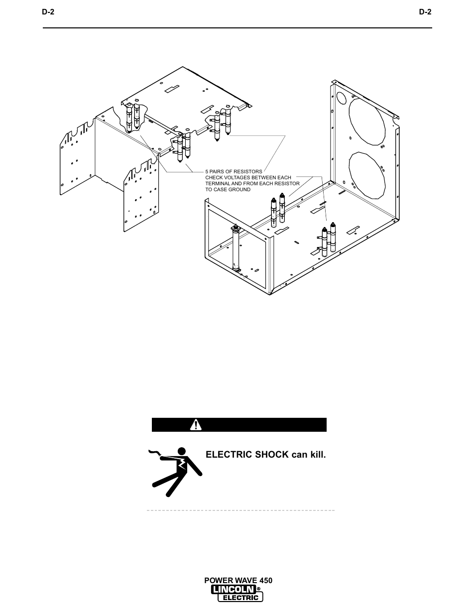 Maintenance, Warning | Lincoln Electric INVERTEC POWER WAVE 450 IM524-D User Manual | Page 37 / 54