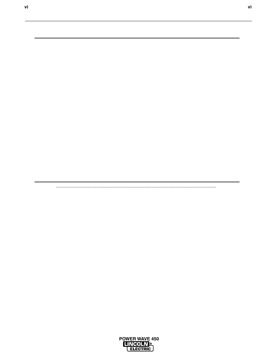 Lincoln Electric INVERTEC POWER WAVE 450 IM524-D User Manual | Page 7 / 54