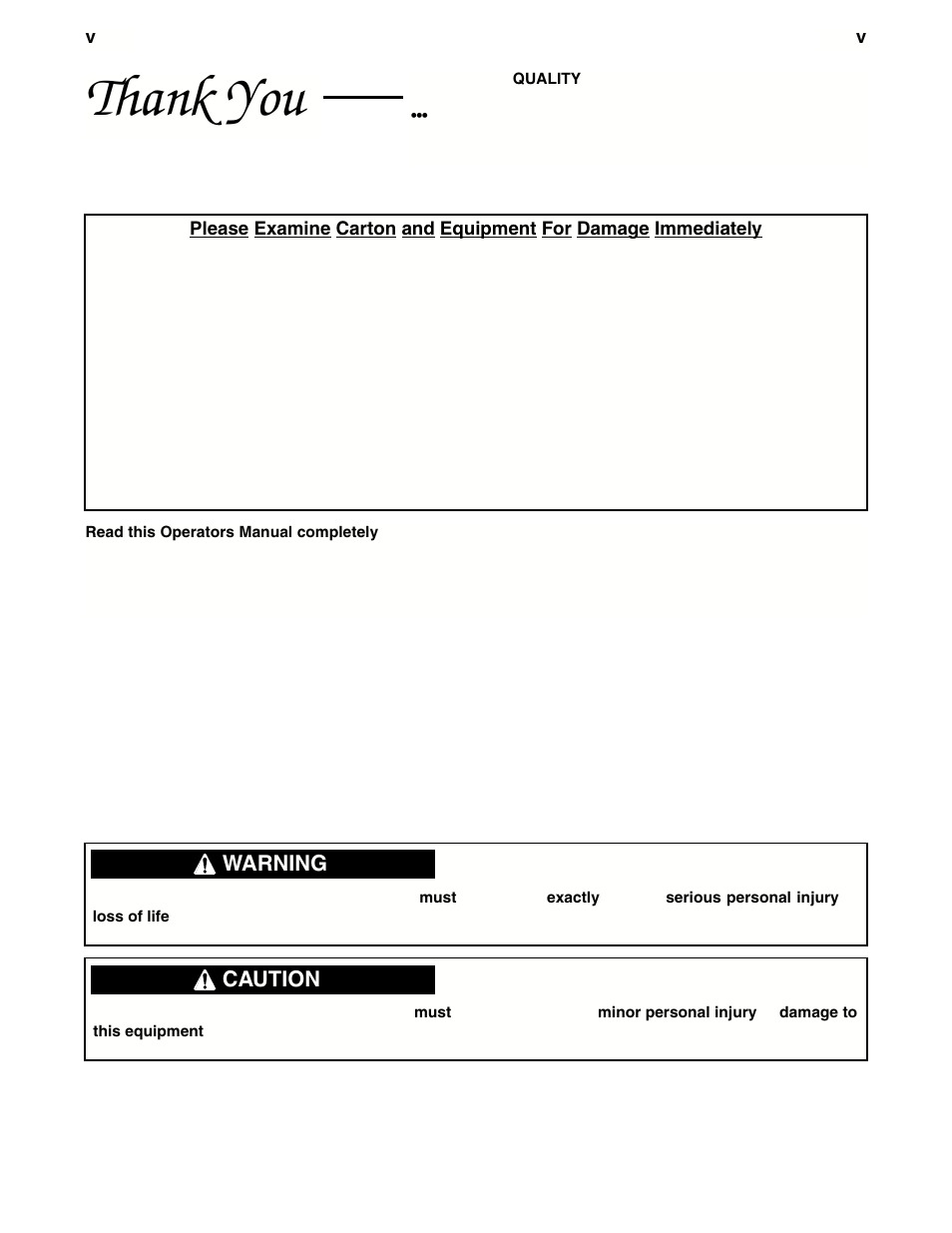 Warning, Caution | Lincoln Electric INVERTEC V350-PRO IM679-A User Manual | Page 6 / 40