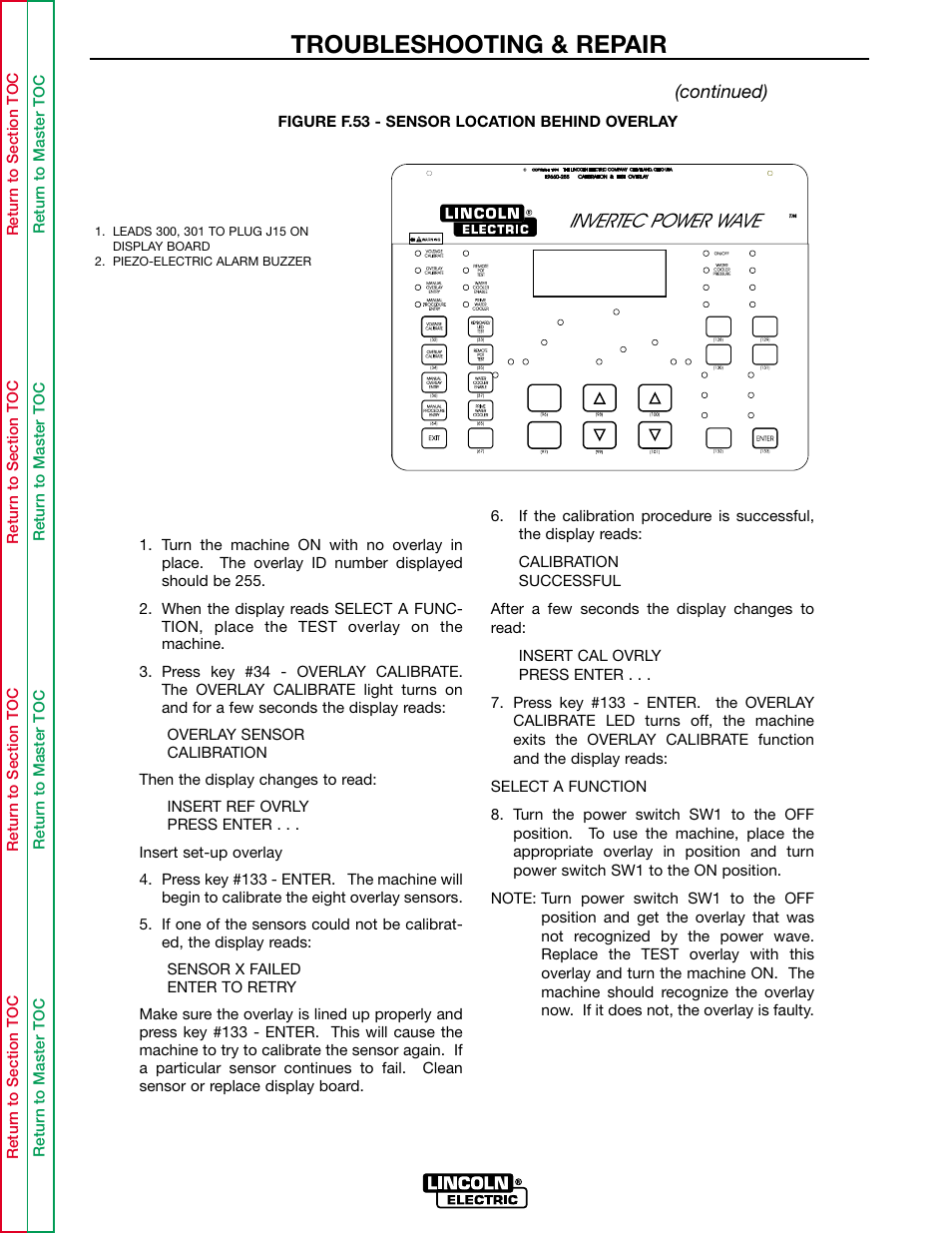 Troubleshooting & repair | Lincoln Electric INVERTEC POWER WAVE 450 SVM112-B User Manual | Page 202 / 293