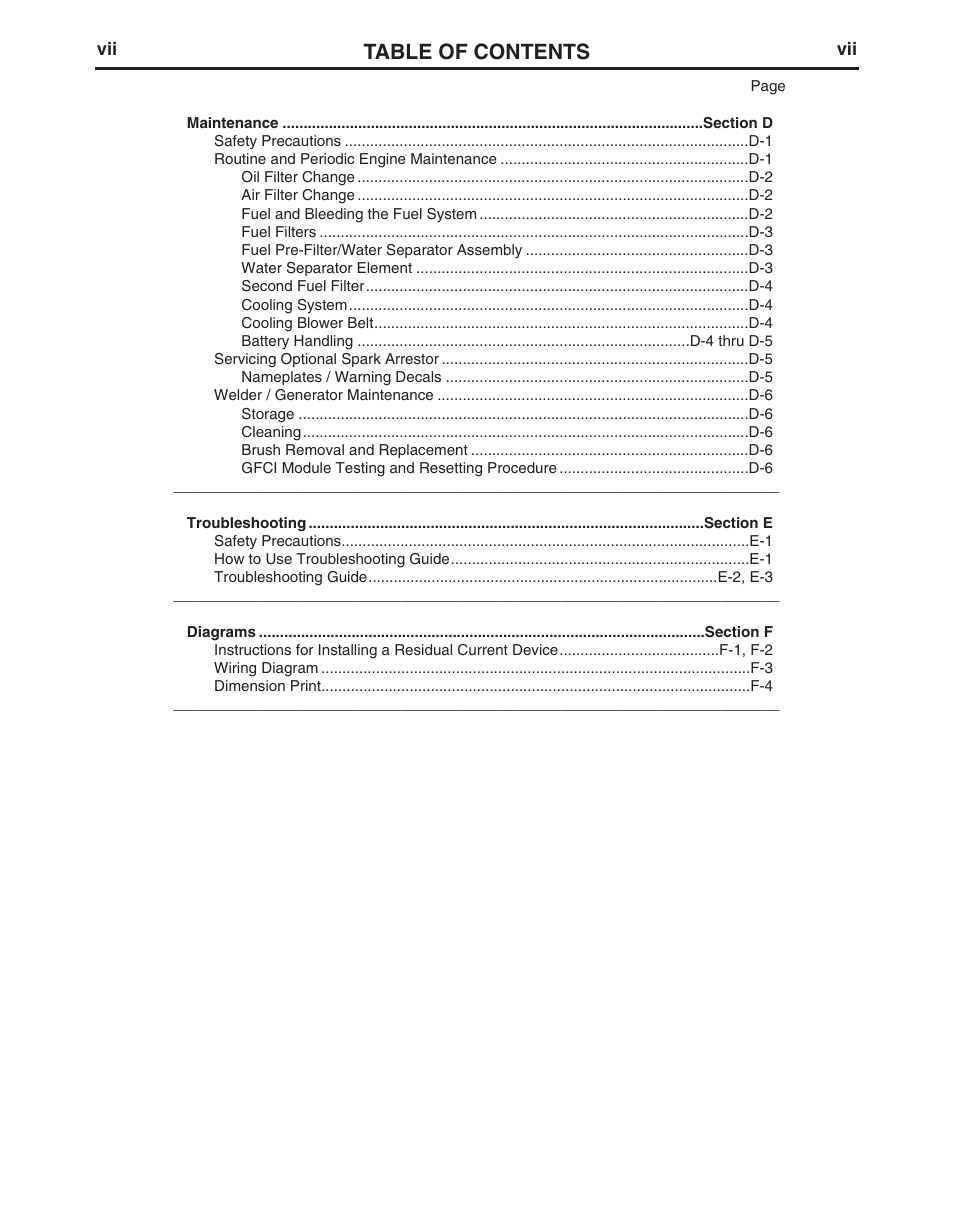 Lincoln Electric BIG RED IM10019 User Manual | Page 8 / 41