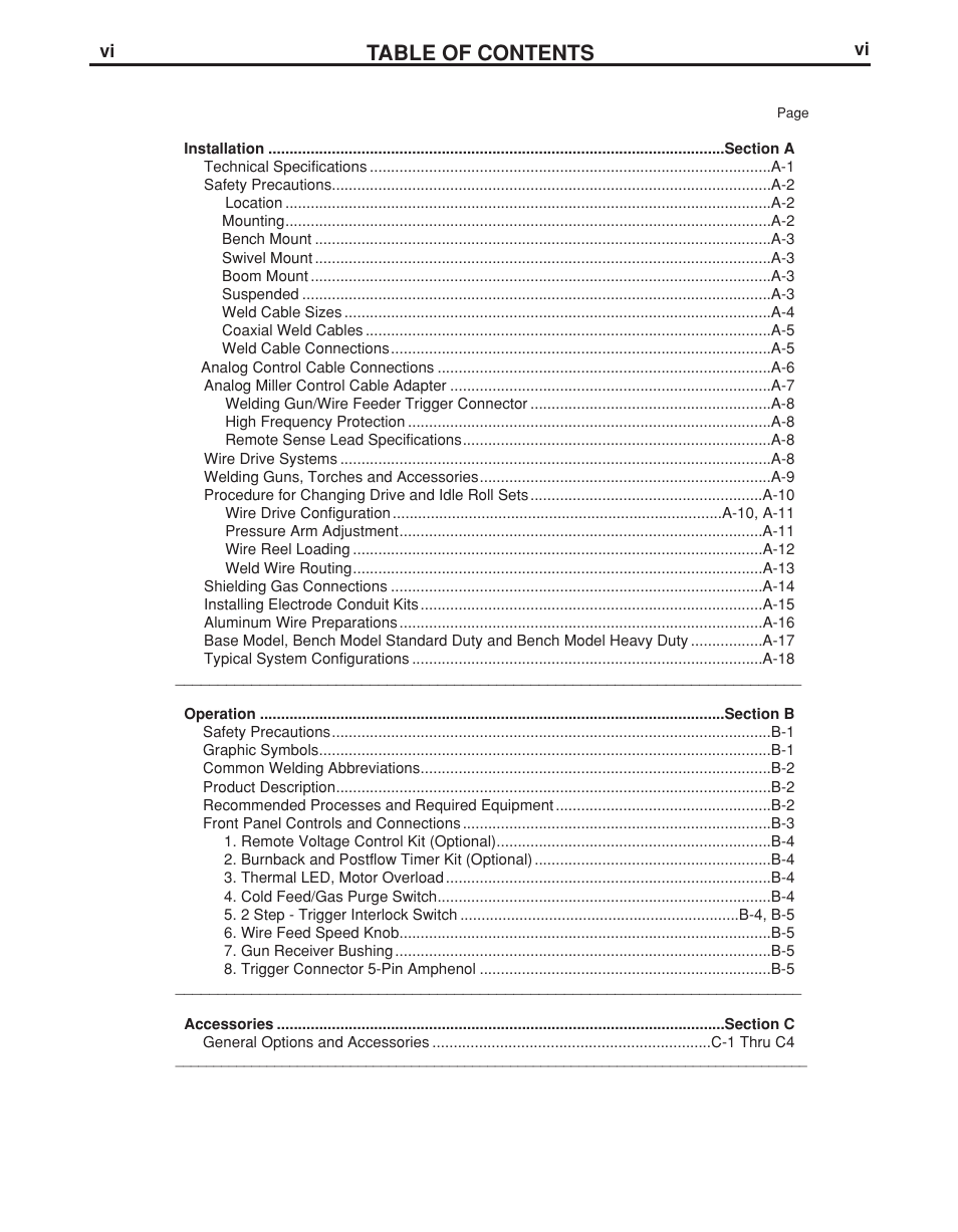 Lincoln Electric LF-72 WIRE FEEDER IM847-D User Manual | Page 7 / 49