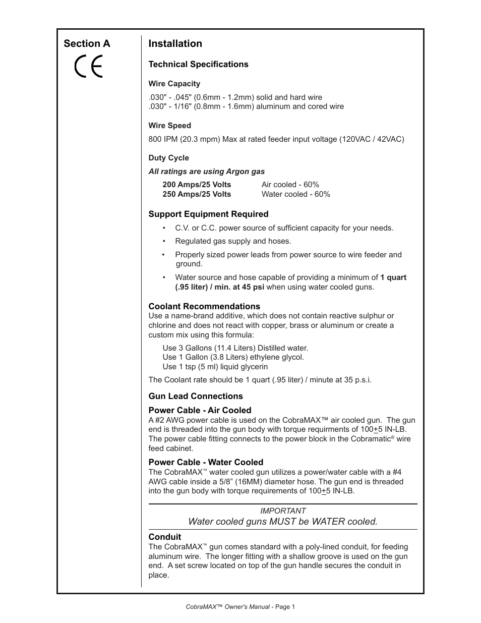 Lincoln Electric COBRAMAX IM774 User Manual | Page 11 / 28