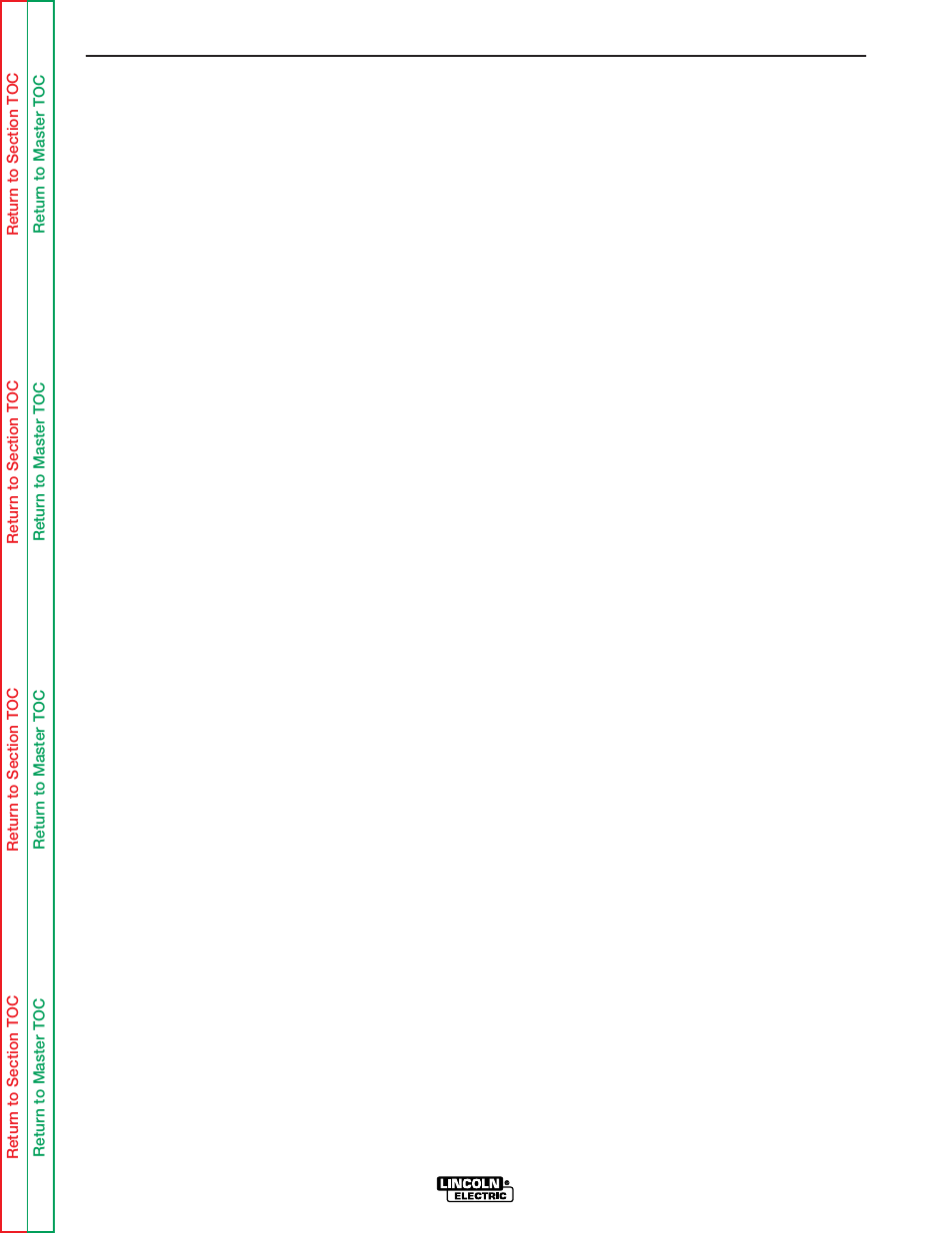 Lincoln Electric CLASSIC III SVM 137-A User Manual | Page 116 / 128