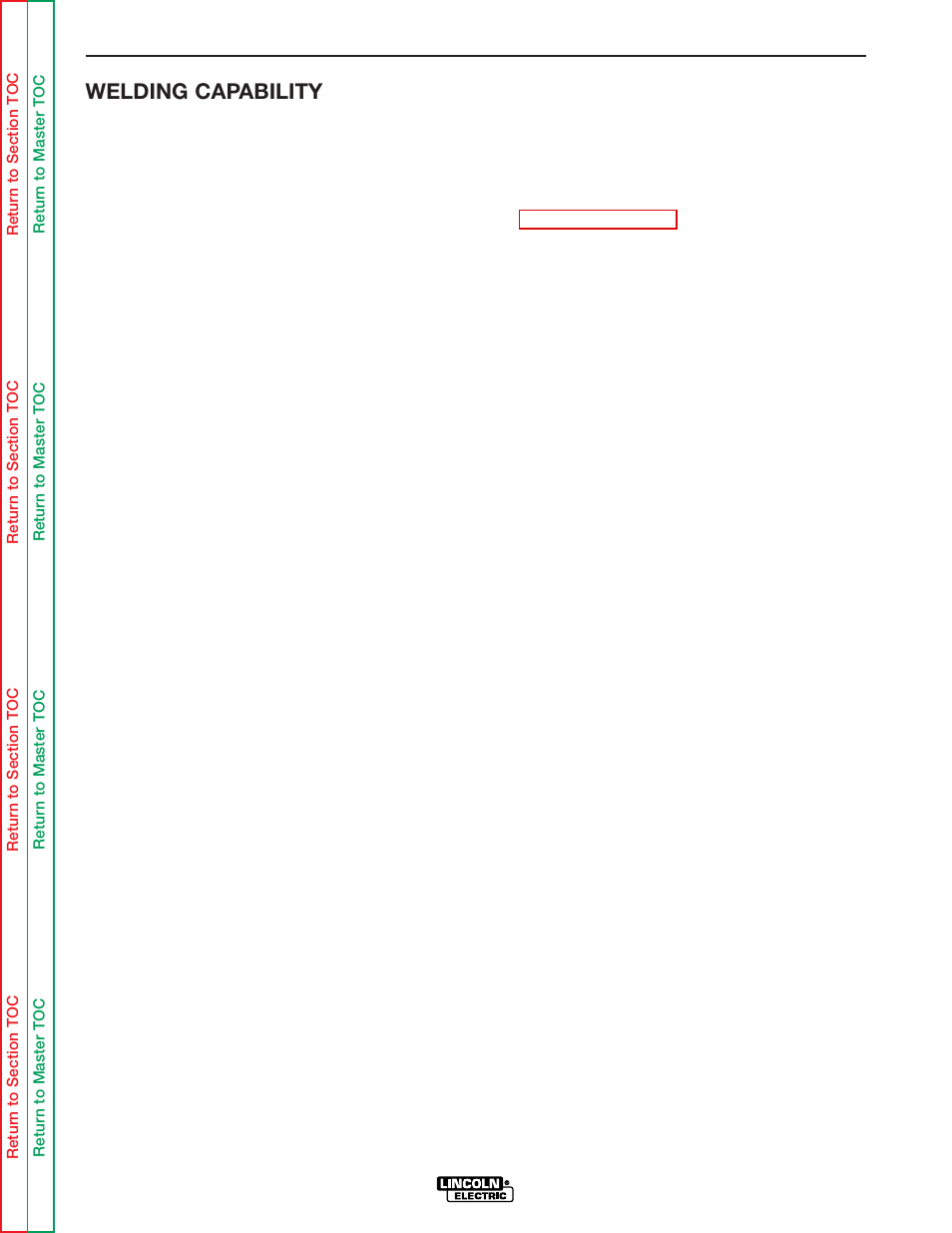 Operation, Welding capability, Limitations | Lincoln Electric CLASSIC III SVM 137-A User Manual | Page 18 / 128