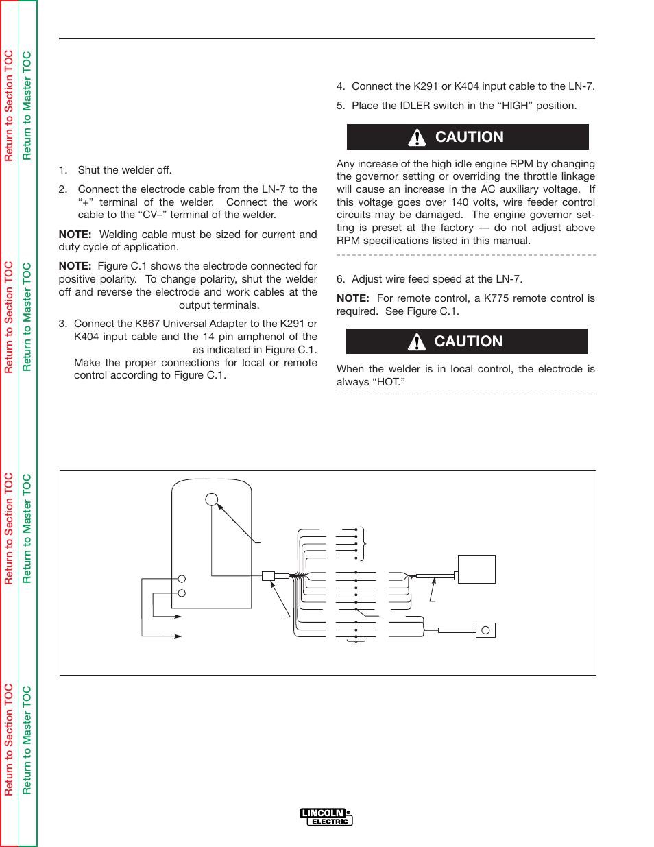 Accessories | Lincoln Electric CLASSIC III SVM 137-A User Manual | Page 32 / 128