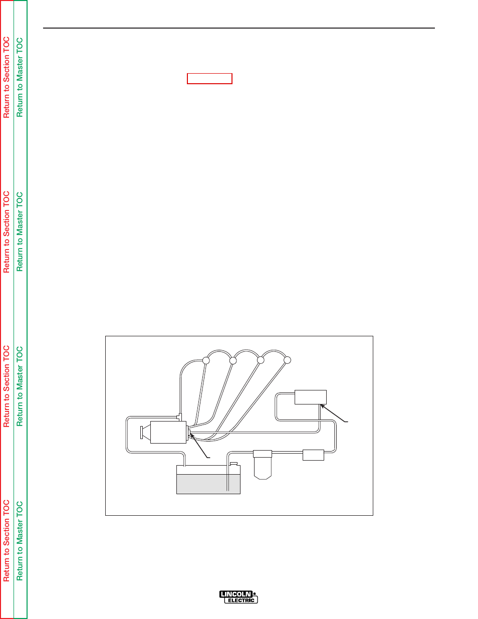 In the, Maintenance, How to | Eliminate air from the fuel system | Lincoln Electric CLASSIC III SVM 137-A User Manual | Page 43 / 128