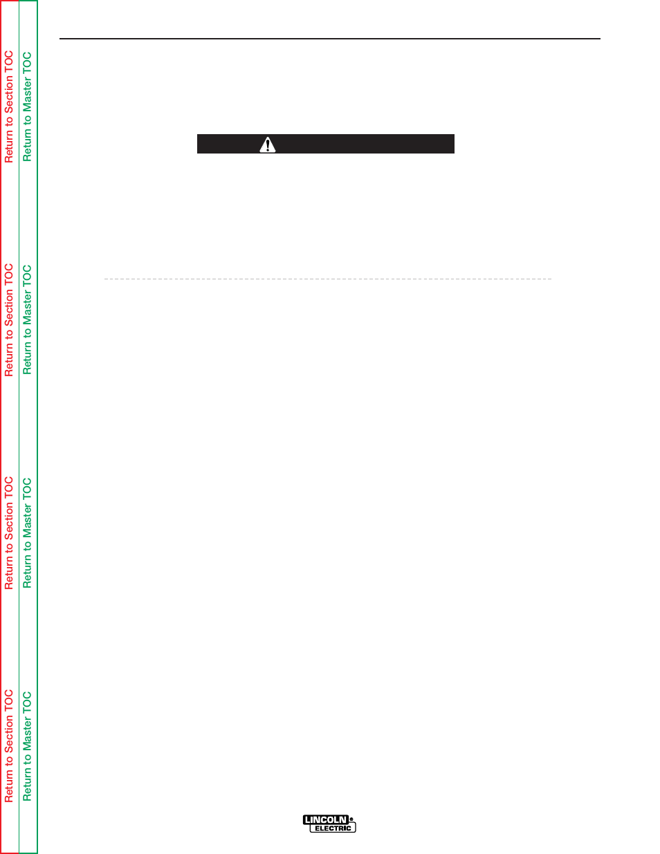 Troubleshooting & repair, Warning | Lincoln Electric CLASSIC III SVM 137-A User Manual | Page 89 / 128